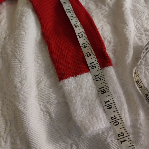 SANTA GIRLS 2 PIECE SWEATER DRESS / CAP NWT - Picture 7 of 13